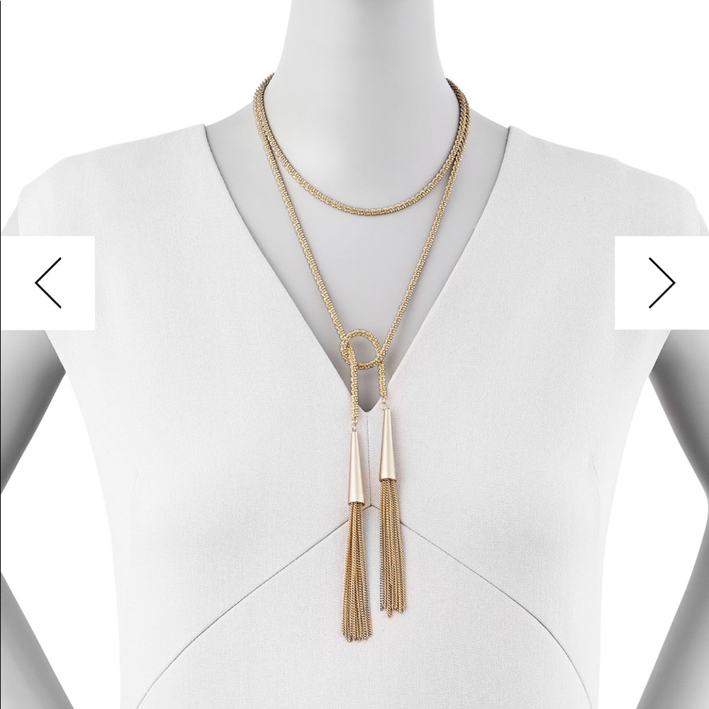 Kendra Scott Gold-Plated Double-Wrap Necklace